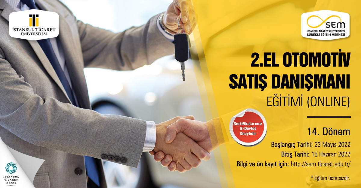 2. El Otomotiv Satış Danışmanı Eğitim Programı 14. Faz