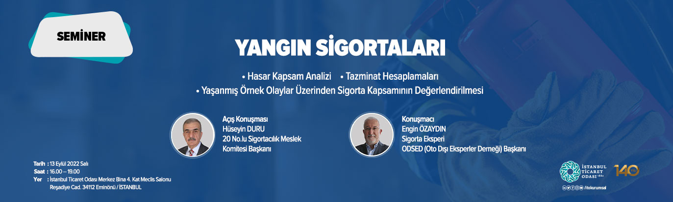 Yangın Sigortaları Semineri