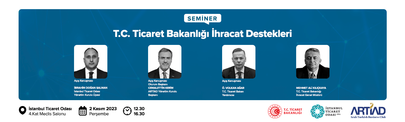 T.C. Ticaret Bakanlığı İhracat Destekleri