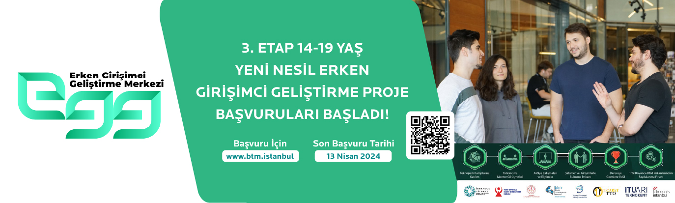 3. Erken Girişimci Geliştirme Merkezi Projesi