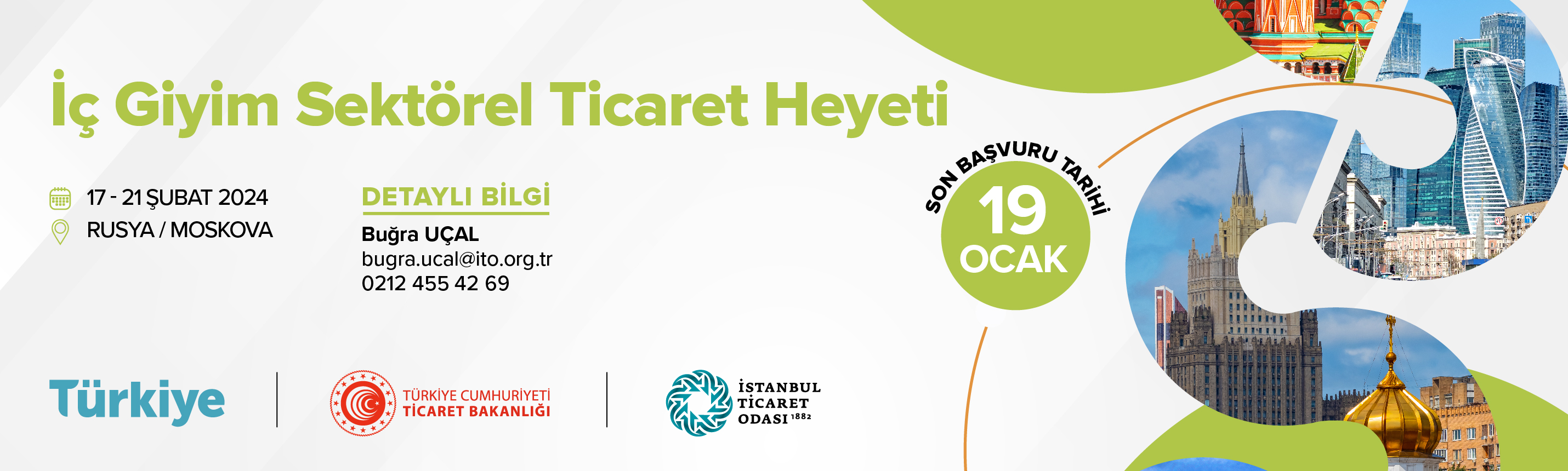 Rusya İç Giyim Sektörel Ticaret Heyeti Ön Başvuruları Başlıyor!