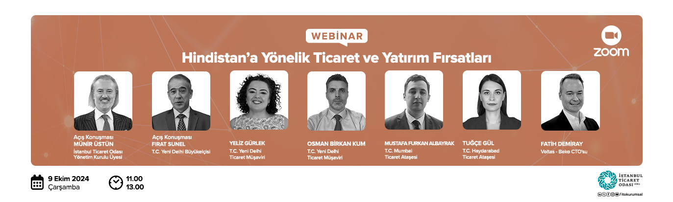 Hindistan’a Yönelik Ticaret ve Yatırım Fırsatları