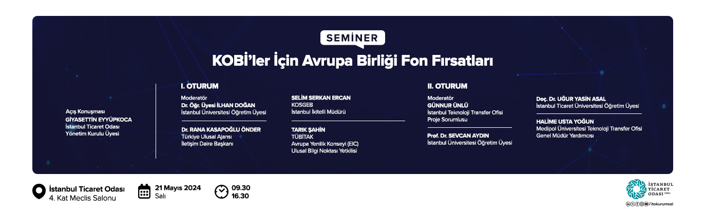 KOBİ’ler İçin Avrupa Birliği Fon Fırsatları 