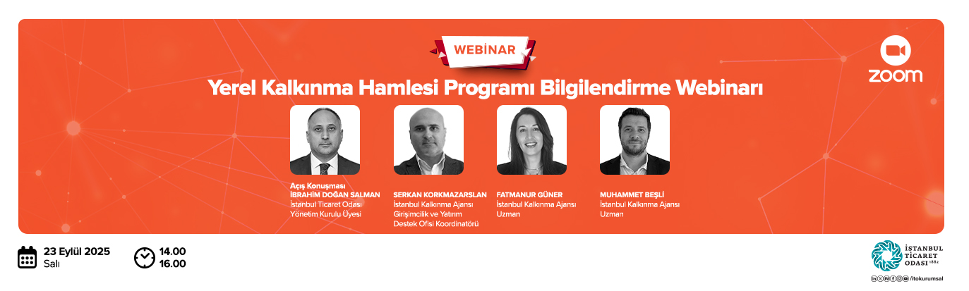Yerel Kalkınma Hamlesi Programı Bilgilendirme Webinarı