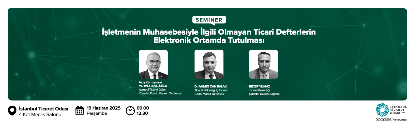 İşletmenin Muhasebesiyle İlgili Olmayan Ticari Defterlerin Elektronik Ortamda Tutulması