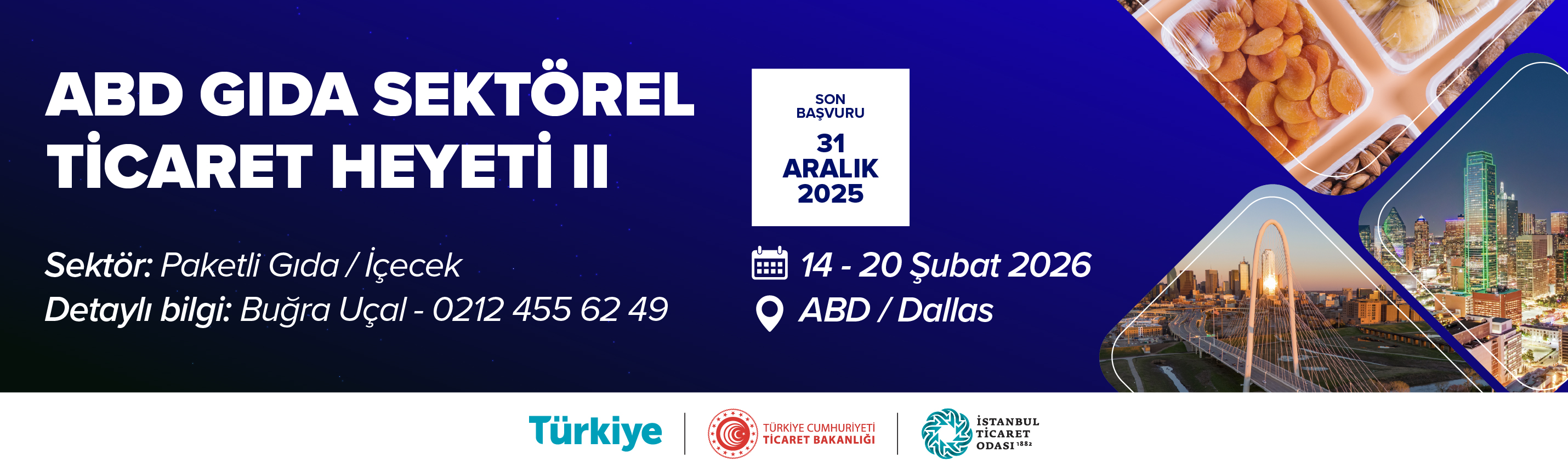 2. ABD ECRM Gıda Sektörel Ticaret Heyeti 