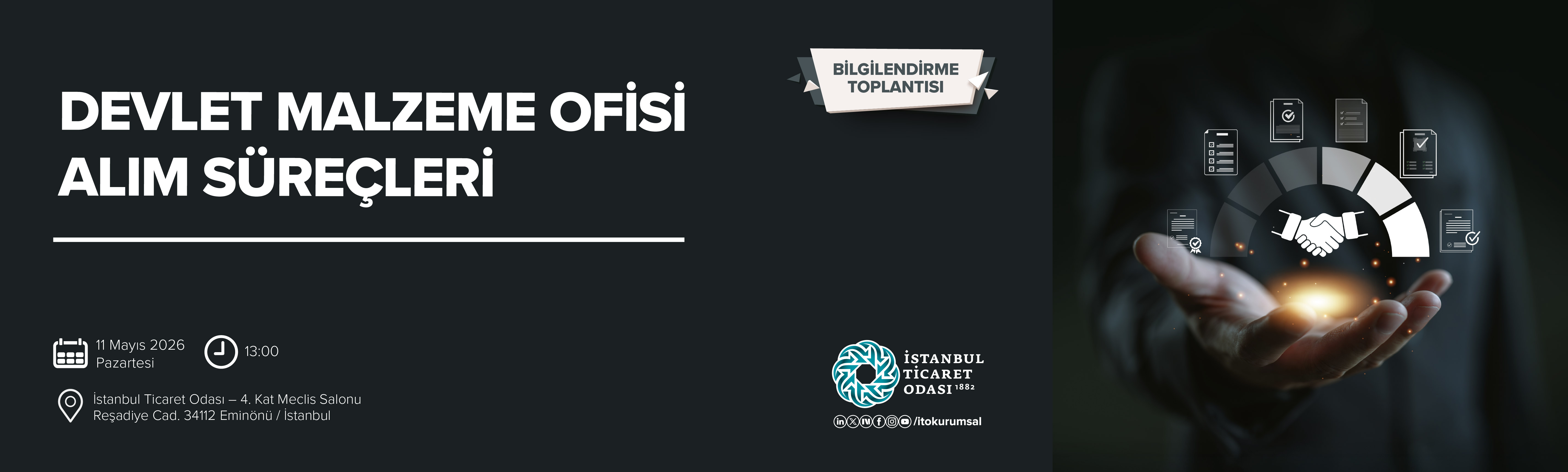 Devlet Malzeme Ofisi Alım Süreçleri ve Tanıtım Toplantısı