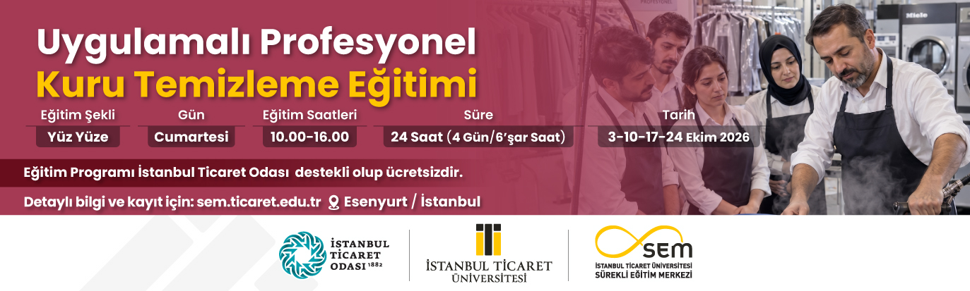 Uygulamalı Profesyonel Kuru Temizleme Eğitimi