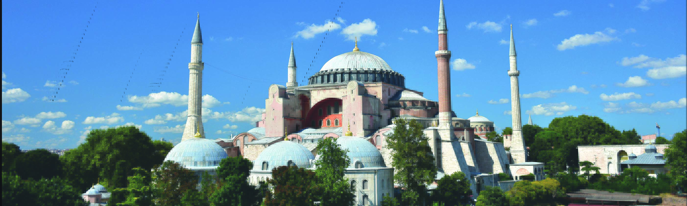 Ottoman Domes Reflected on The Lens