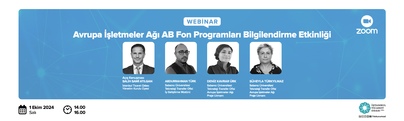 Avrupa İşletmeler Ağı AB Fon Programları Çevrimiçi Bilgilendirme Etkinliği